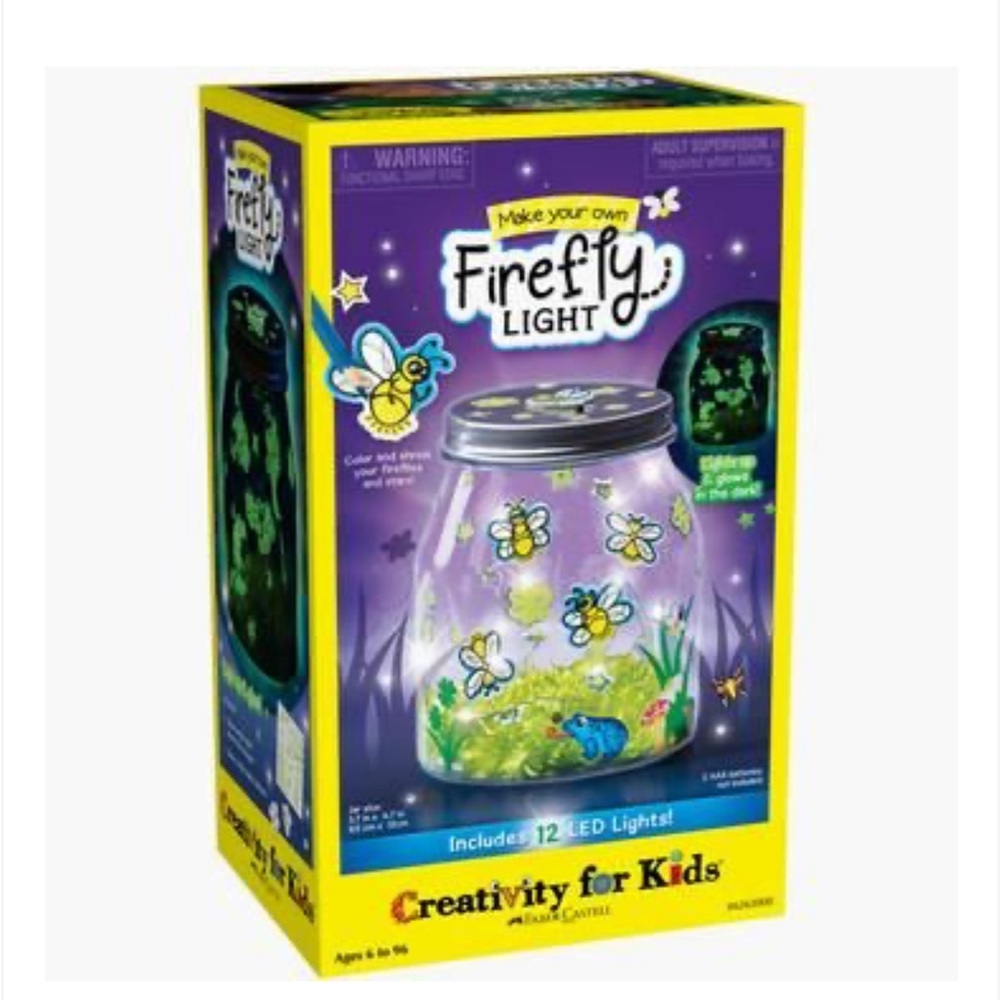 CREATIVITY FOR KIDS - MAKE YOUR OWN FIREFLY LIGHT
